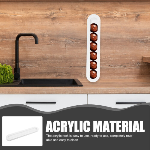 Coffee Capsule Storage Stand Acrylic Desktop Rack 2