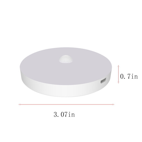 LED-rörelsesensor Skåpbelysning USB Uppladdningsbar 14-LED 1