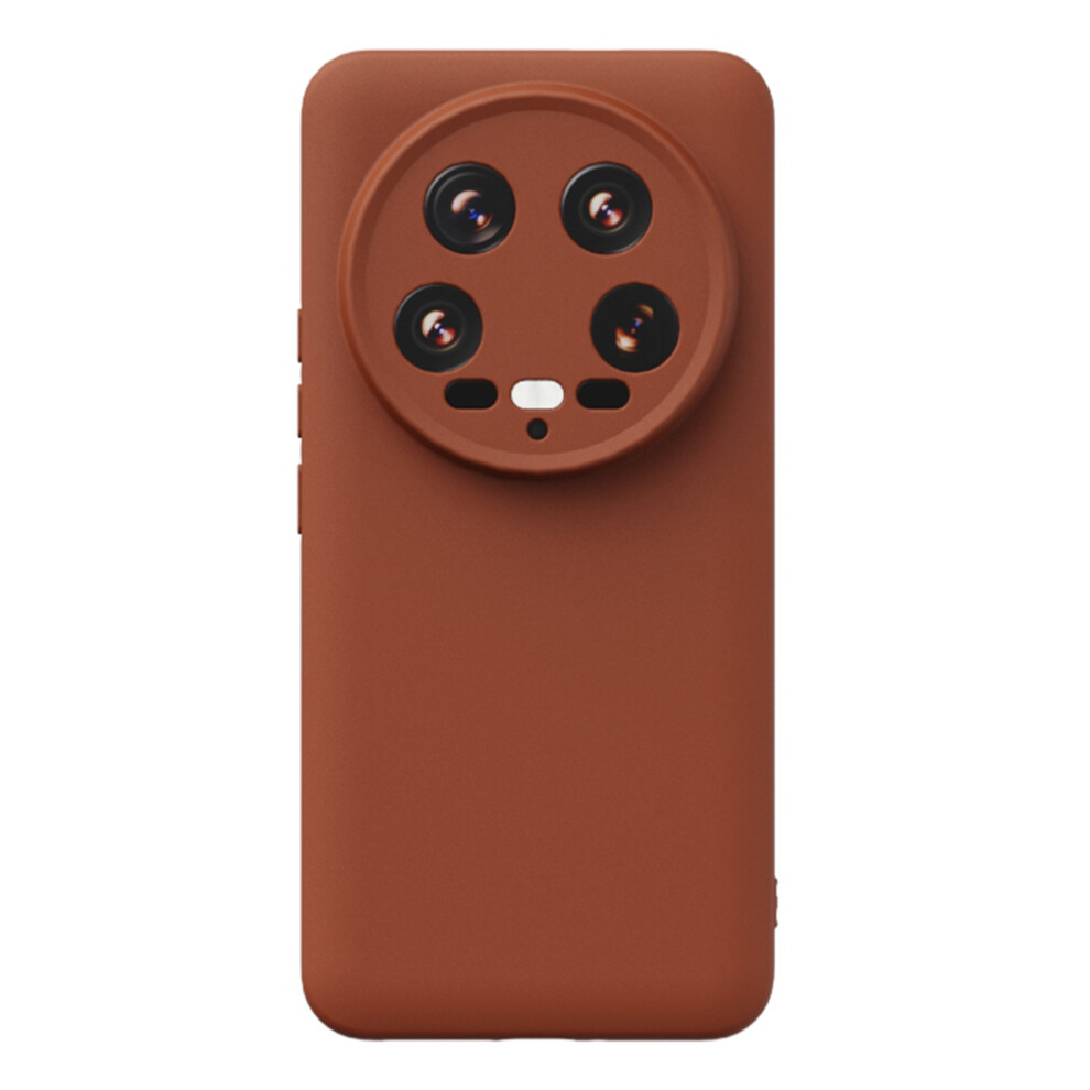 (Tan) Ycaden For Xiaomi 14 Ultra Case Precise Cutouts Tpu Phone Back Cover 6914295011280