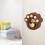 Brass Solid Wood Doorbell 2.8x3 Inch Magnetic 7