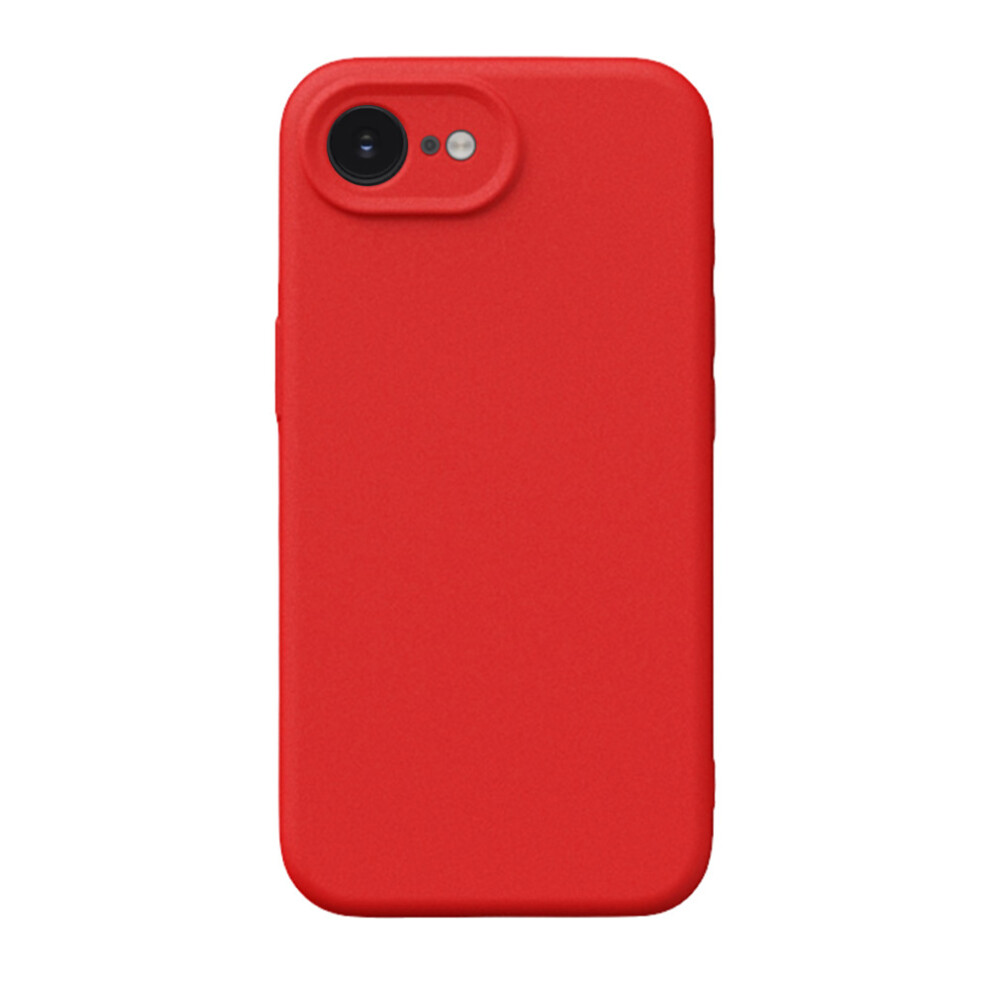 (Chinese ) Ycaden For Iphone 17E / 16E Case Compatible With Magsafe Precise Cutouts Tpu Phone Back Cover Red 6914291282356
