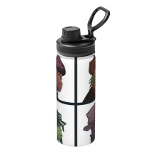 Izolovaná láhev na vodu Gorillaz z nerezové oceli 18 oz