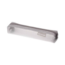 Pencil Case Nylon Large Capacity Transparent Student