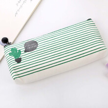 Cactus Pencil Case Canvas Storage Box 1 Piece