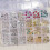 Milue nail charms cross beads 100 pcs 8