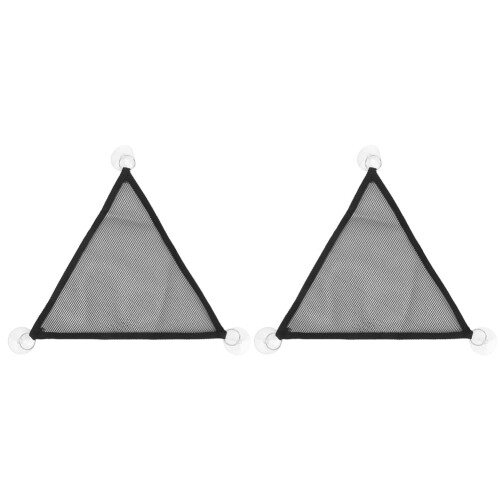 Αιώρα Reptile Hammock2Pieces, Αναπνέουσα Αιώρα Lizard Mesh, Μαύρη Νάιλον Κρεμαστή Αιώρα για Ζώα