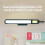 Txmfgh Dimmable LED Wall Reading Light with Rechargeable 5