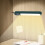 Txmfgh Dimmable LED Wall Reading Light with Rechargeable 7
