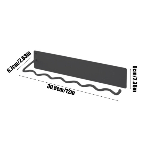 Suport magnetic pentru șervețele, formă de undă, 1 pachet 2