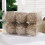 Staron Christmas Ornament Balls Brown 6 pcs 3