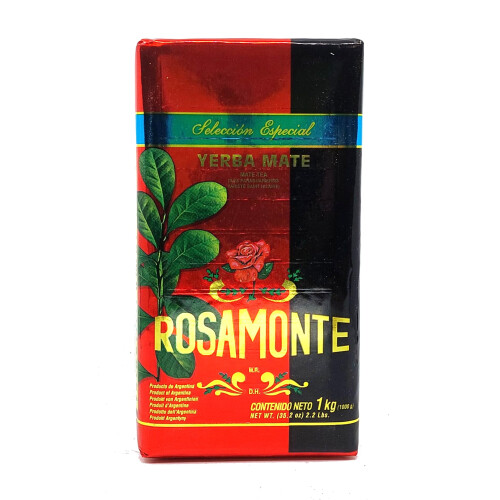 Yerba Mate Rosamonte Especial 1kg (With Stems)