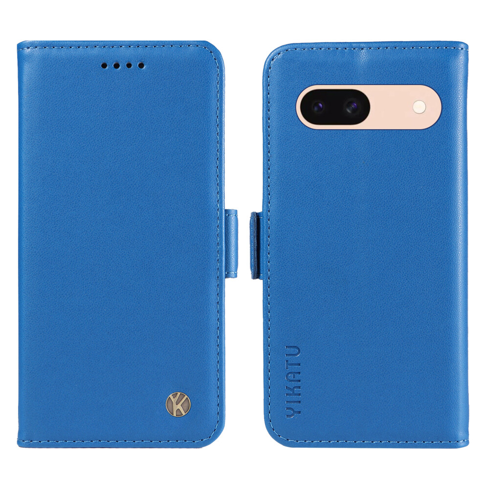 (Sky ) Yikatu For Google Pixel 8A Wallet Phone Case Yk-003 Leather Stand Cover Blue 6914297457765