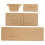 Acrylic Wallet Template Leather Craft 4 Shapes 1
