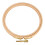 Bamboo Embroidery Hoop Wooden Round Frame 12.5cm 1