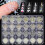 Milue nail charms cross beads 100 pcs 2