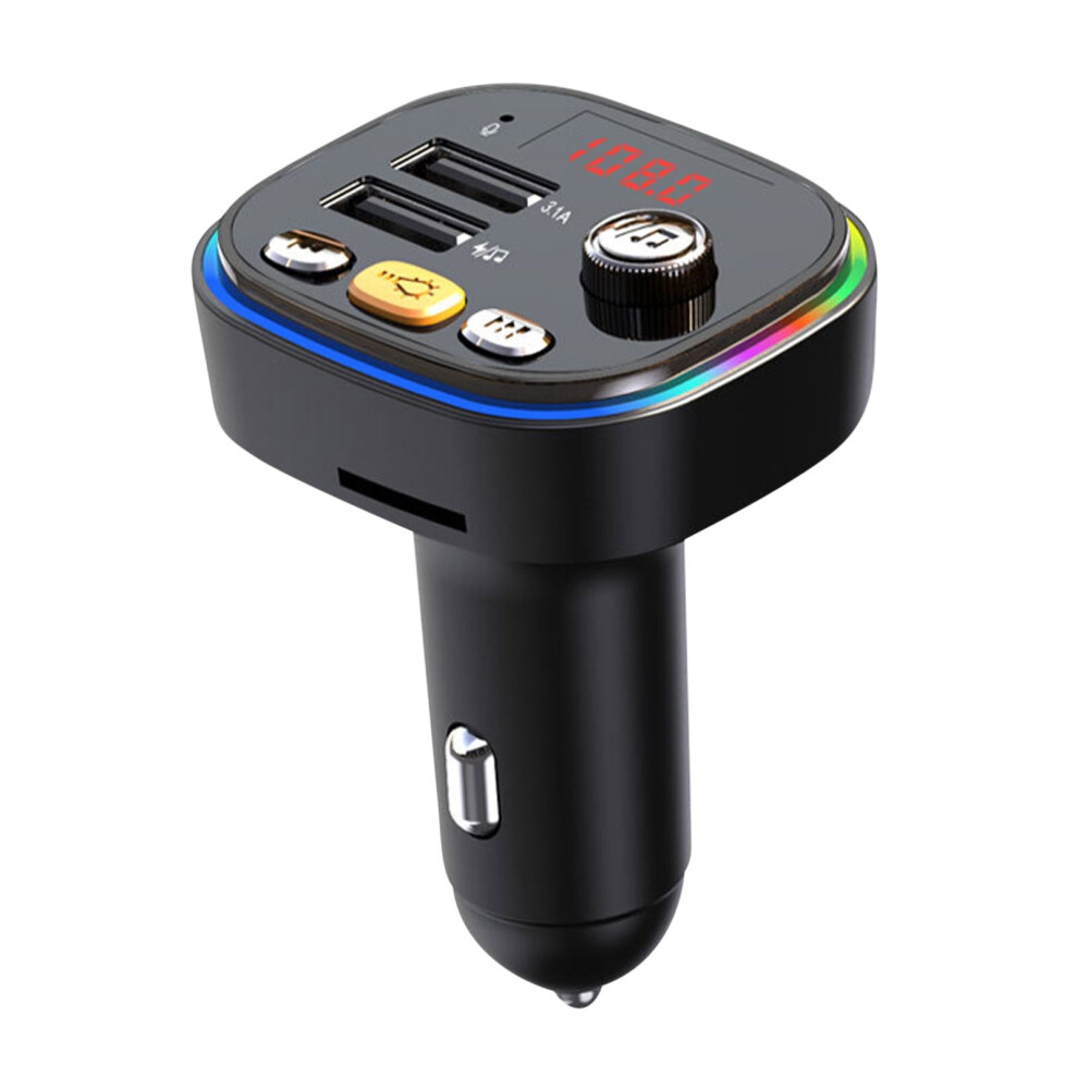 Valseel Car Bluetooth Fm Transmitter With Usb Charger Qc3.0 908436428002