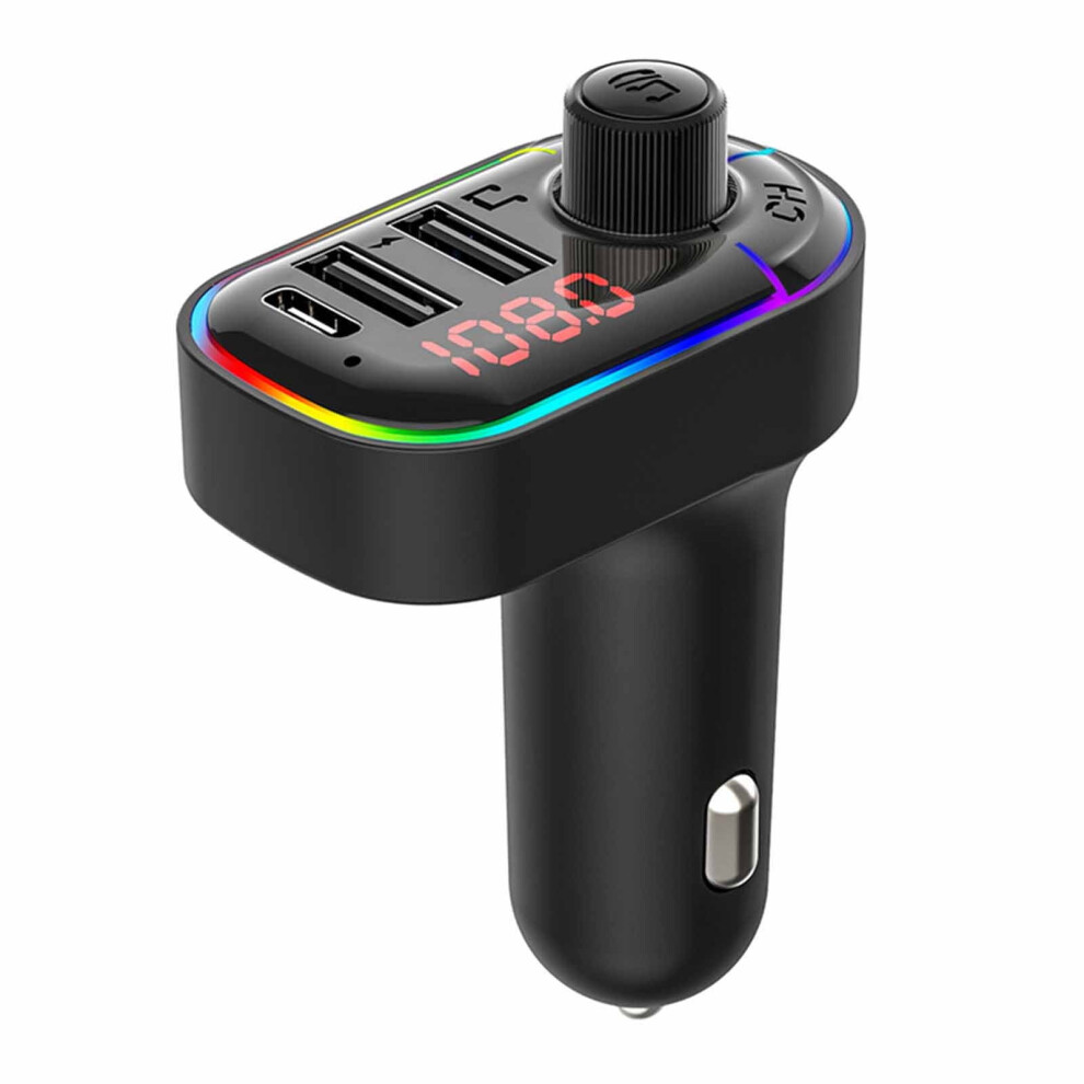 Valseel Bluetooth 5.0 Fm Transmitter For Car With Usb 908436428033