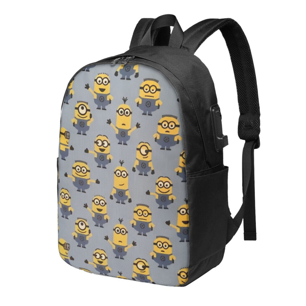 Minions F Laptop Backpack 17 Inch Light/Black 900881717090