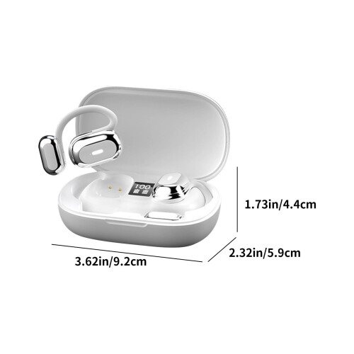 Trådlöst Bluetooth-headset med HD-brusreducering 36 timmar 2