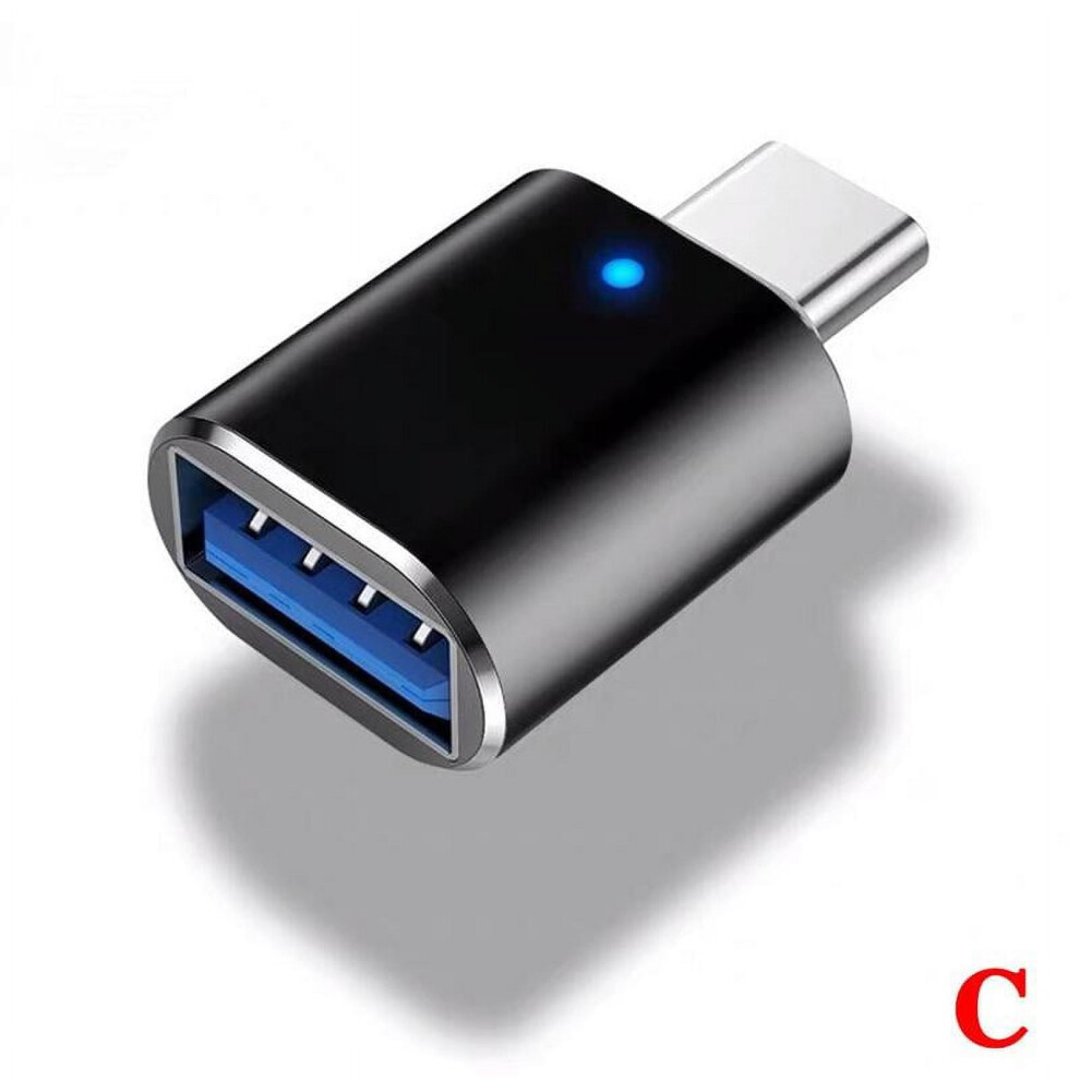 Usb-C Otg Adapter Usb 3.0 Type-C To Usb-A Converter Light 900881727655