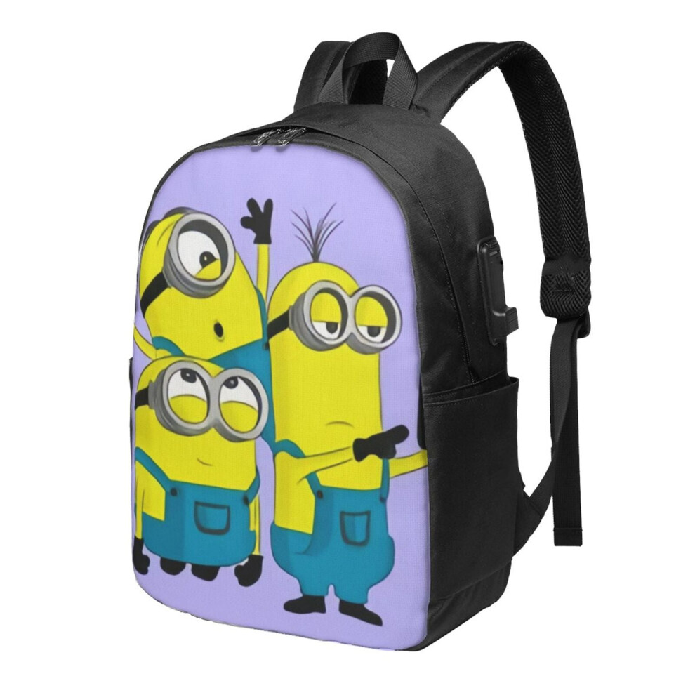 Minions F Laptop Backpack 17-Inch Light/Black 900881716987