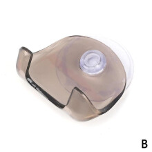Support de rasoir à ventouse bleu en plastique pour salle de bain .AU Douche, étagère simple α ч о вω Q4B6