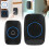 ODOMY Wireless Doorbell Battery-Powered 1 Transmitter 1 1