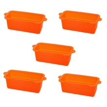 Rivestimento per Tazza di Grasso In Silicone Arancione, Rivestimento per Tazza di Raccolta del Grasso Riutilizzabile Vaschetta per Grasso per