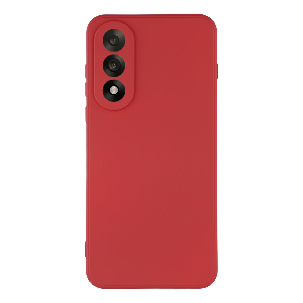 (Hawthorn ) Amorus For Oneplus Nord 5 5G / Ace 5 Ultra 5G Case Precise Cutouts Tpu Fiber Lining Shockproof Phone Cover Red 6914299050896
