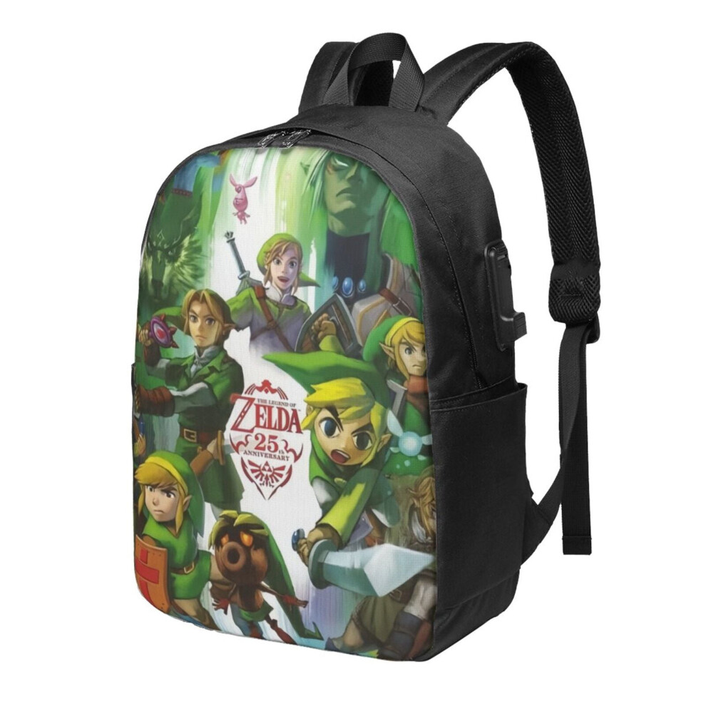 Zelda F Laptop Backpack 17 Inch Anti-Theft Light 900881717342