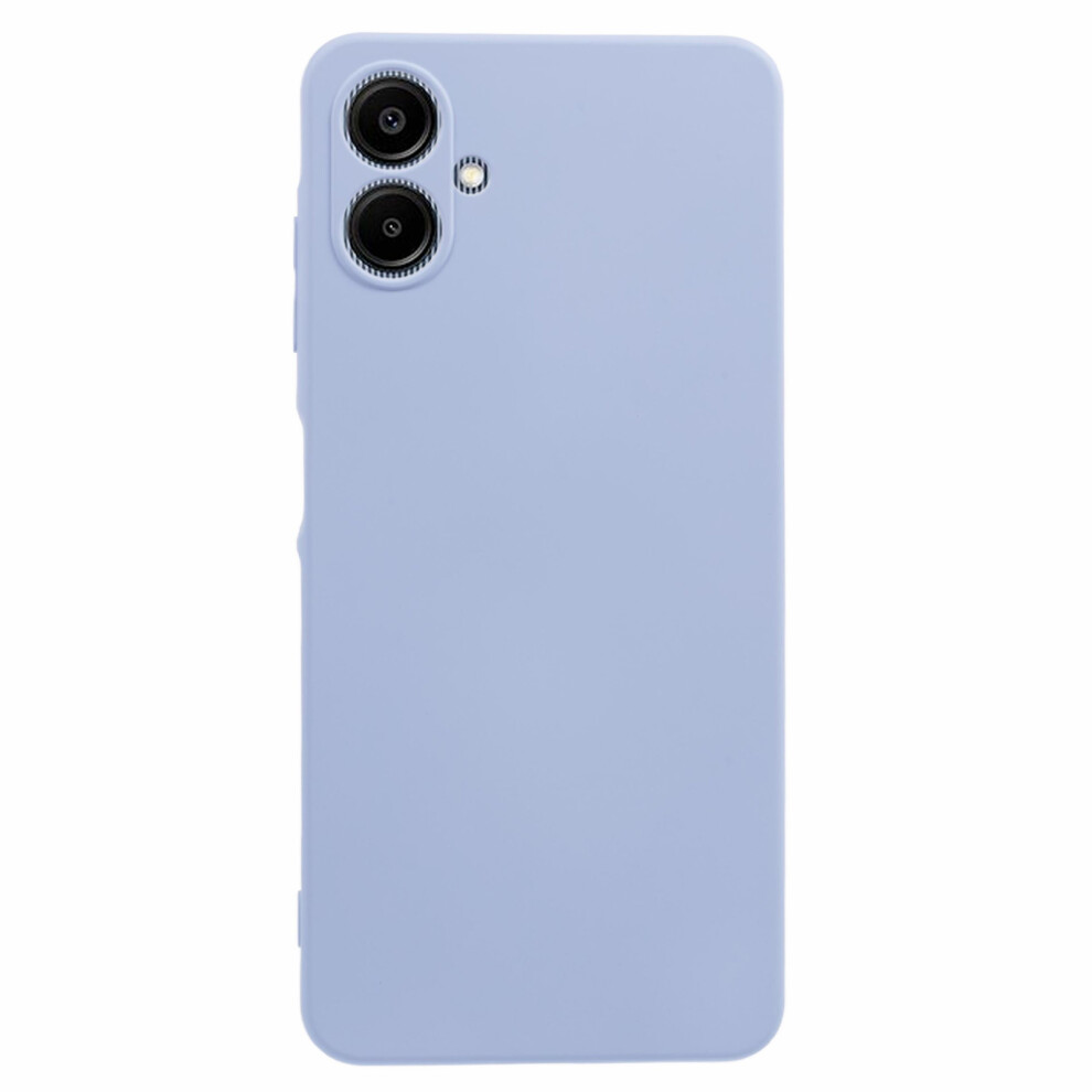 (Purple) Amorus For Samsung Galaxy A06 4G Case Precise Cutouts Tpu Fiber Lining Shockproof Phone Cover Purple 6914295873802