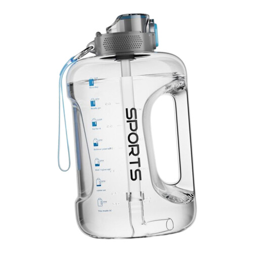 Water Jug with Straw, Lockable Lid, 1700ml 2