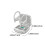 MERILER Bluetooth earbuds with noise cancellation and 3