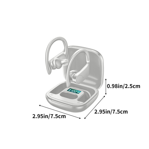 MERILER Bluetooth earbuds with noise cancellation and 2