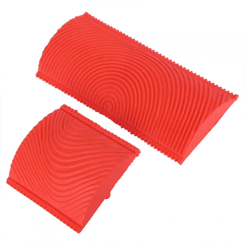 Wood Grain Brush Tool Rubber Effect 2 pcs 1