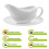 Milk gravy boat salad dressing pourer 1 set 5