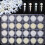 Milue nail charms cross beads 100 pcs 4