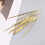 Marking Pen for Leather Cutting Positioning Silver 100pcs 3