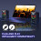 Bluetooth speaker with glowing lights premium sound 1 unit 3