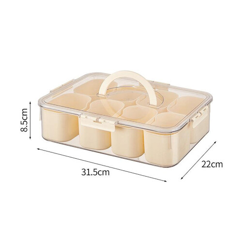 Boîte à épices octogonale Quinlirra, scellée et de qualité alimentaire 1