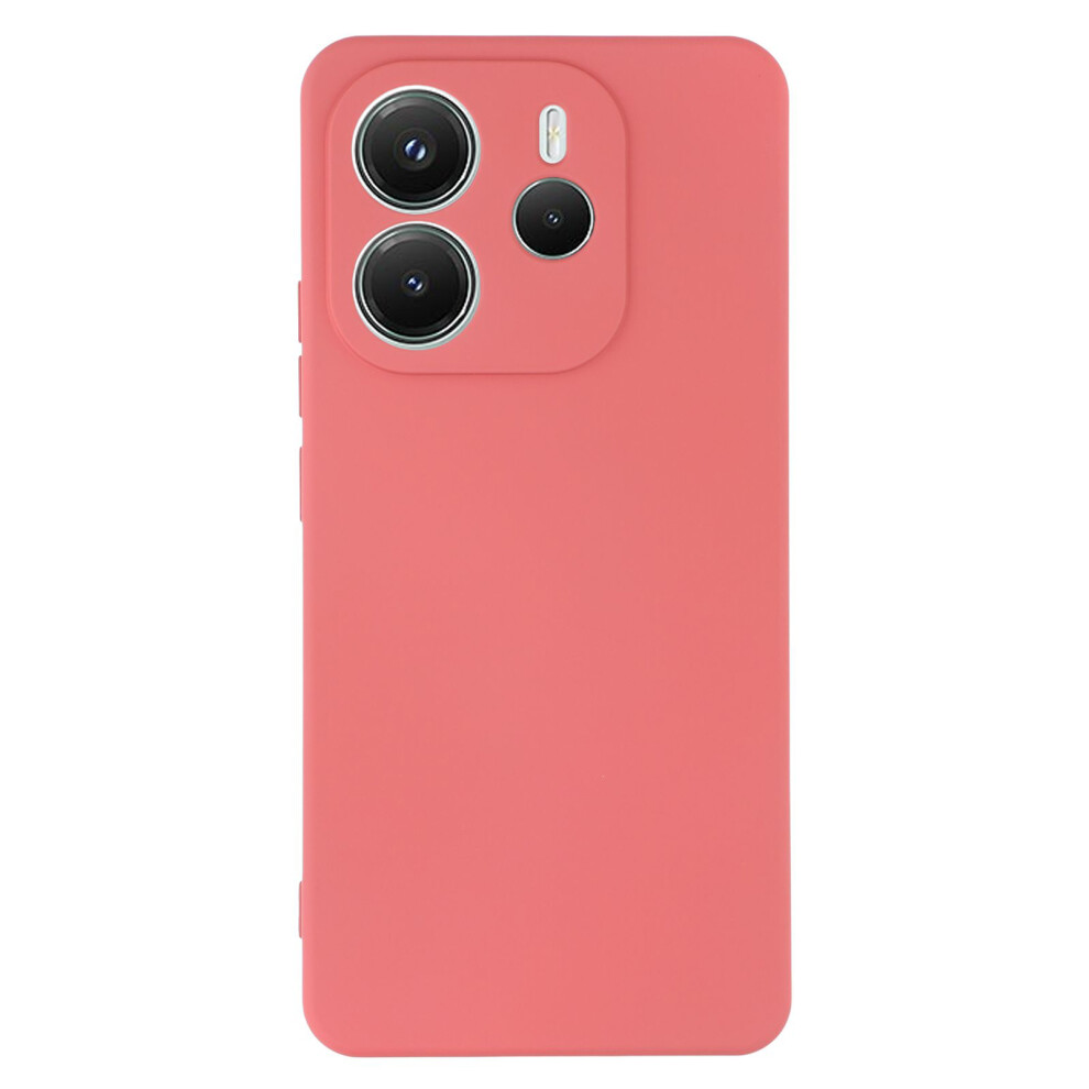 (Hawthorn ) Amorus For Xiaomi Mi Note 14 4G (163.25Mm) Case Precise Cutouts Tpu Fiber Lining Shockproof Phone Cover Red 6914291175726