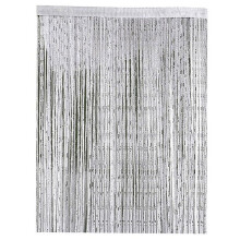 Odomy szürke rojtos csillámos ajtófüggöny zsinóros függöny, 100cm x200cm