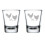 Schnapsgläser Chicken Family Set mit 2 Stück, 50 ml 1