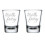 Schnapsgläser-Set, 50 ml, 2er-Pack, lustiges Zahnarztmotiv 1