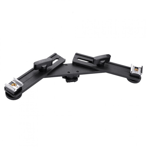 VIFERR-adapter voor aluminiumlegering met dubbele camera voor Flash Speedlite 1