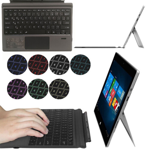 Wireless Bluetooth Keyboard for Surface Pro 3-7 with