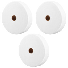 Jelly Roll Batting Strip Polyester/Cotton 6 Rolls White
