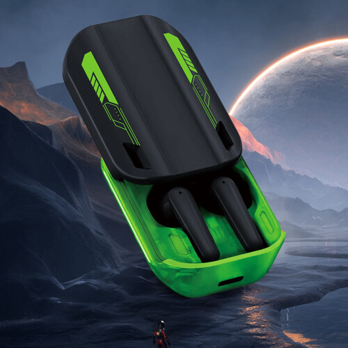 Ozmmyan Wireless Bluetooth 5.3 Gaming Headset with Low