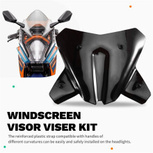 Accesorios para Motocicletas, Parabrisas Deportivo, Visera, Kit para 125 390 125 390 2024- A