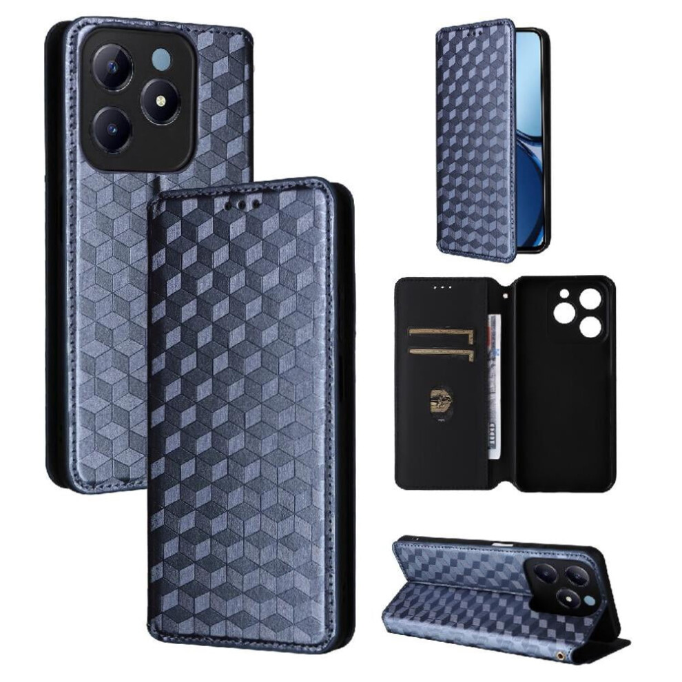 Flip Case For Realme C63 4G Pu Leather Wallet With Magnetic 971050985435